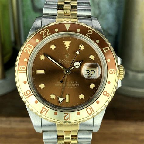 rolex gmt-master ii 16713 steel &